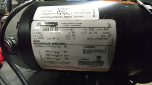 STAR TRAC TREADMILL DRIVE MOTOR, 220V, 5HP, AC OEM# 260-0934