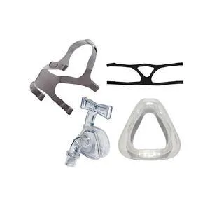 Sunset Nasal CPAP Mask with Headgear and Removable Cushion, Large