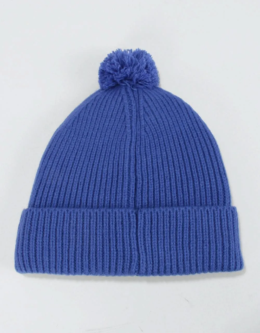 The North Face Logo Box Pom Beanie - TNF Blue