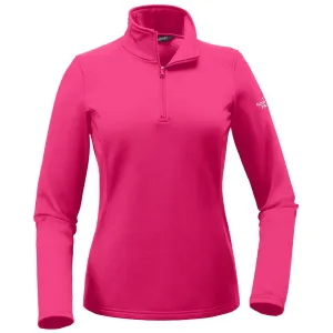 The North Face Women's Petticoat Pink Tech 1/4-Zip Fleece