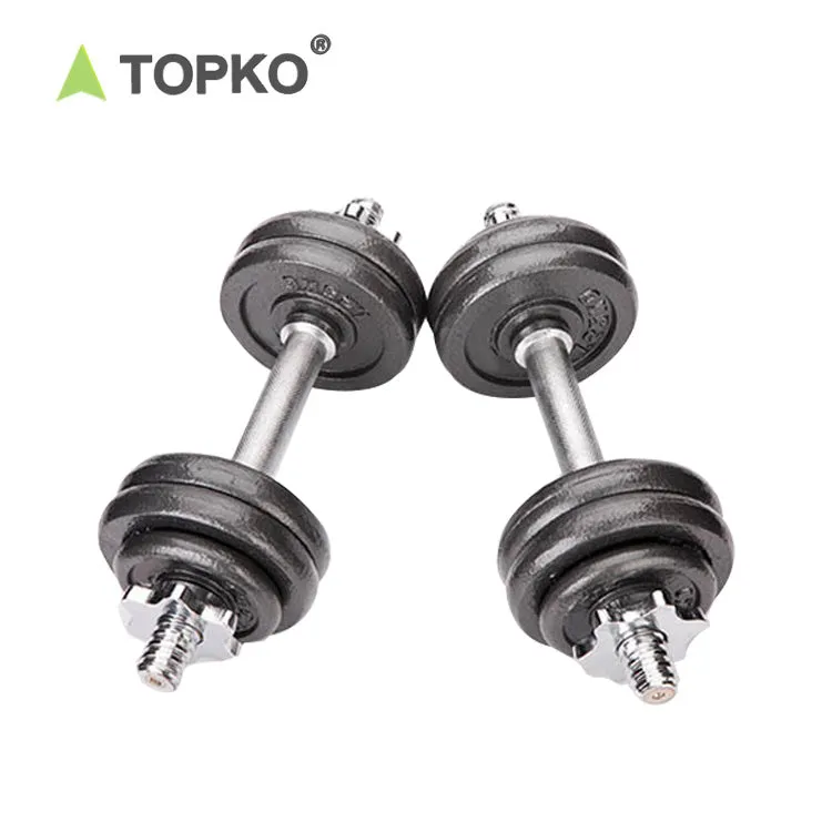 TOPKO Adjustable Dumbbell Weight Set with carrying case-Exercise & Workout Equipment